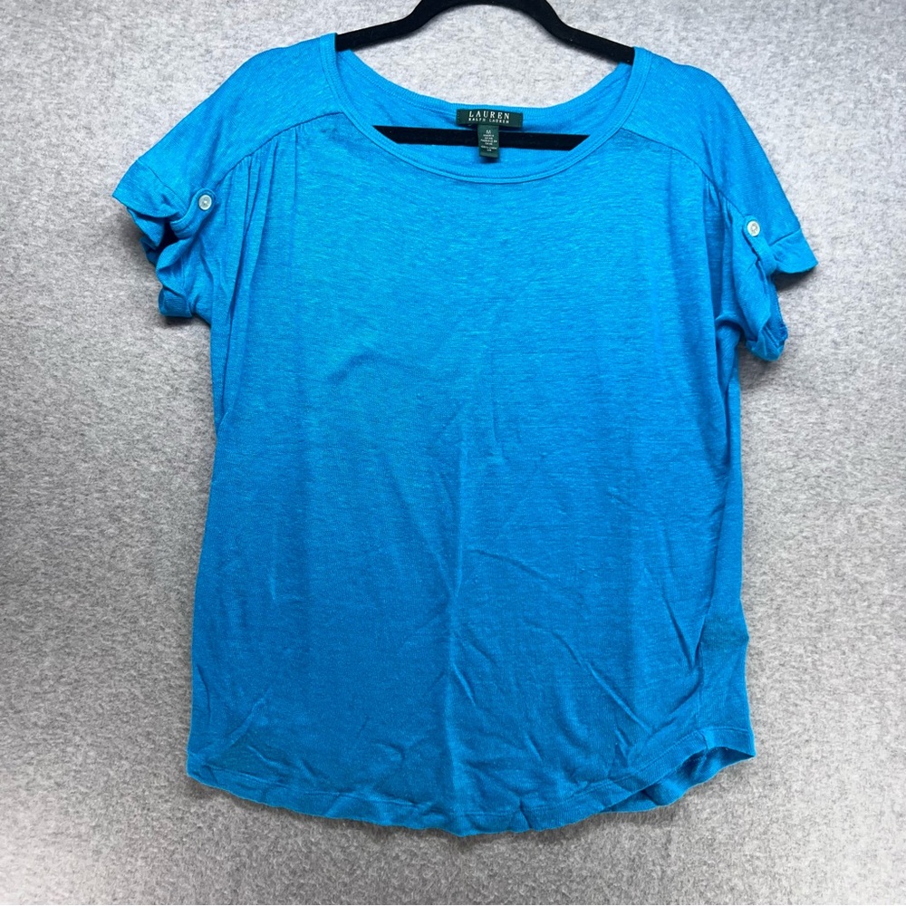Ralph Lauren Sky Blue Short Sleeve Tee